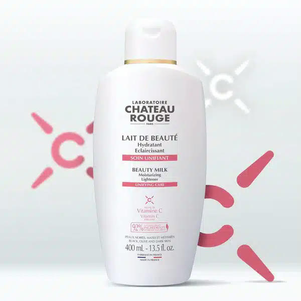 Château Rouge Lait de Beauté Hydratant & Éclaircissant 400ml – Visage & Corps