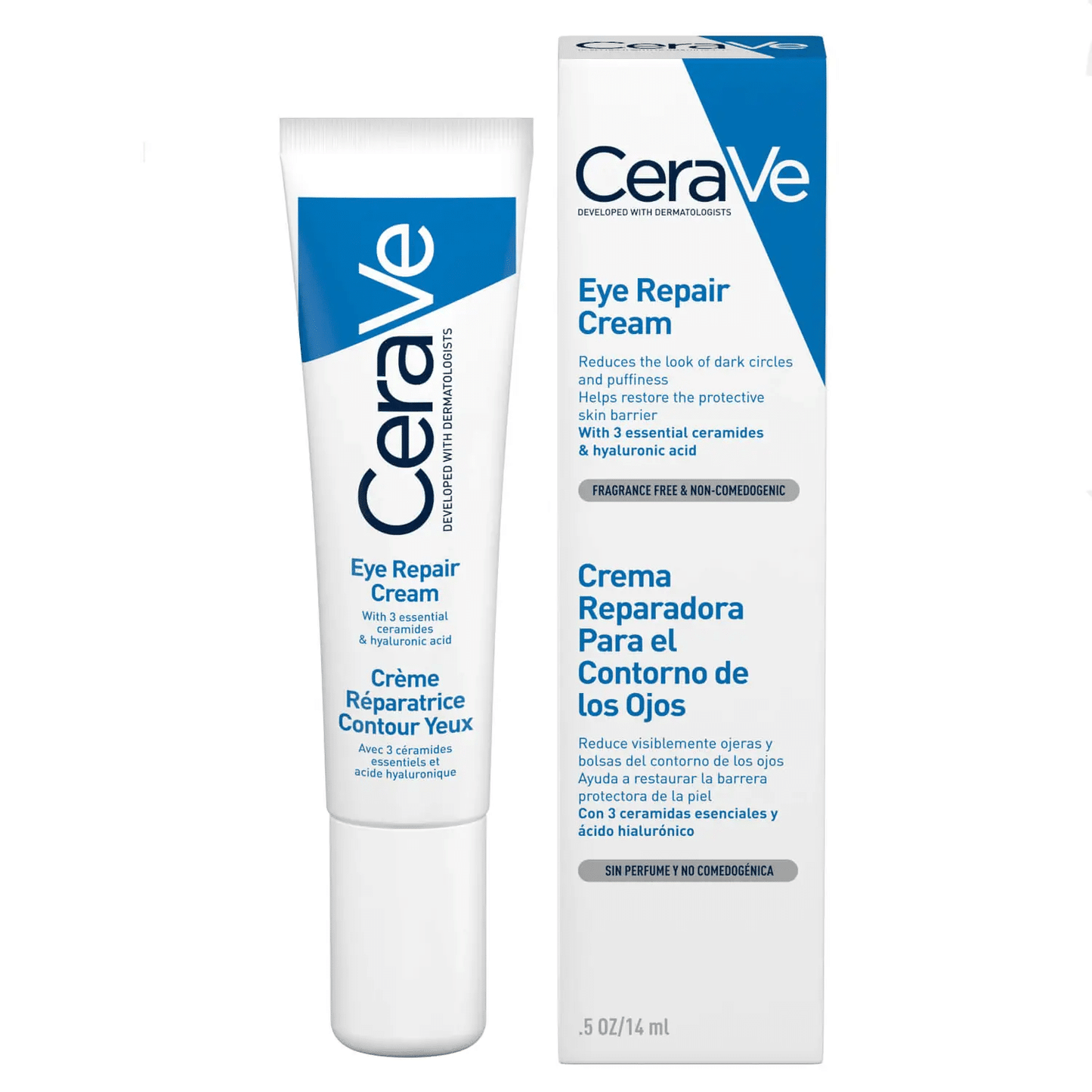 CeraVe Crème Contour des Yeux 14ml - Anti-Cernes & Anti-Poches