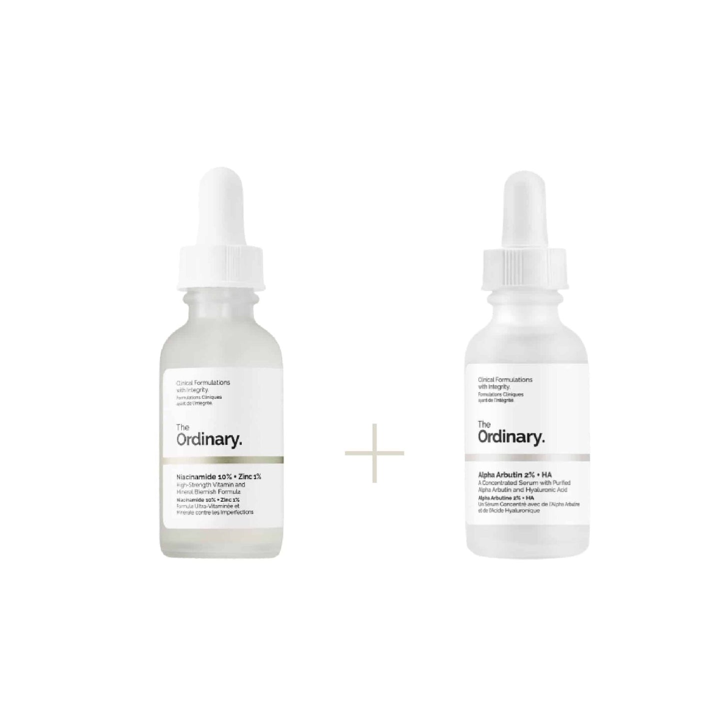 The Ordinary Pack Anti-Taches & Hyperpigmentation – Niacinamide + Alpha Arbutine