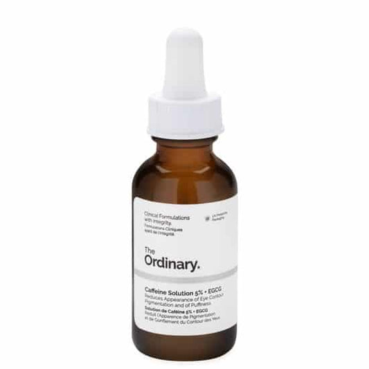 The Ordinary Caféine 5% + EGCG 30ml – Contour des Yeux Anti-Cernes & Poches