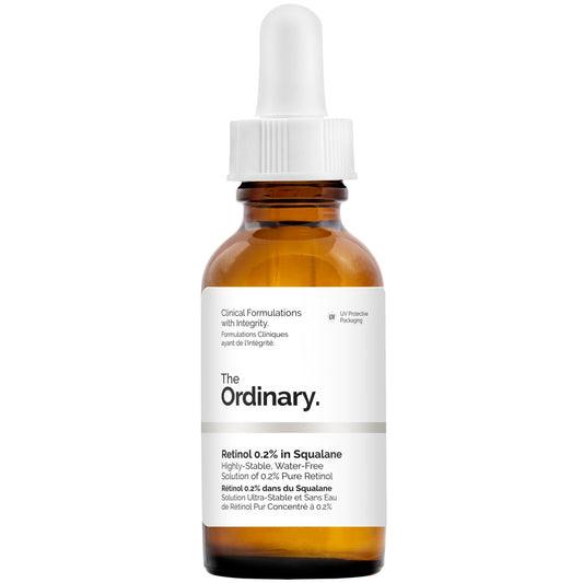 The Ordinary Rétinol 0.2% dans Squalane 30ml – Sérum Anti-Âge Débutant