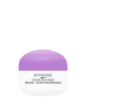 Byphasse Crème Anti-Rides Rétinol Nuit 50ml – Fermeté & Hydratation