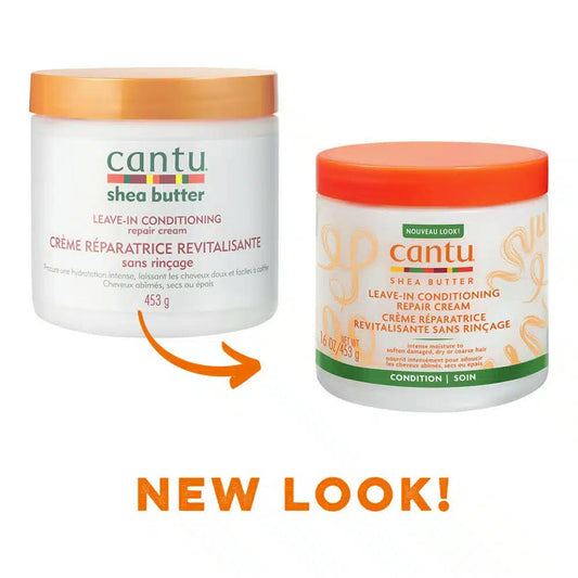 Cantu Crème Réparatrice Sans Rinçage Beurre de Karité 453g