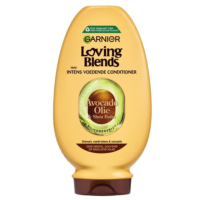 Garnier Ultra Doux Après-Shampooing Avocat & Karité 250ml, Cheveux Secs & Frisés