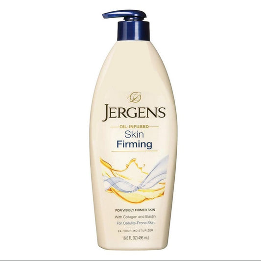 Jergens Lait Corps Raffermissant 496ml – Hydratation & Fermeté Peau