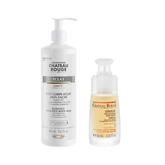 Château Rouge Duo Éclat du Teint – Lait Anti-Taches + Sérum Éclat Serogel