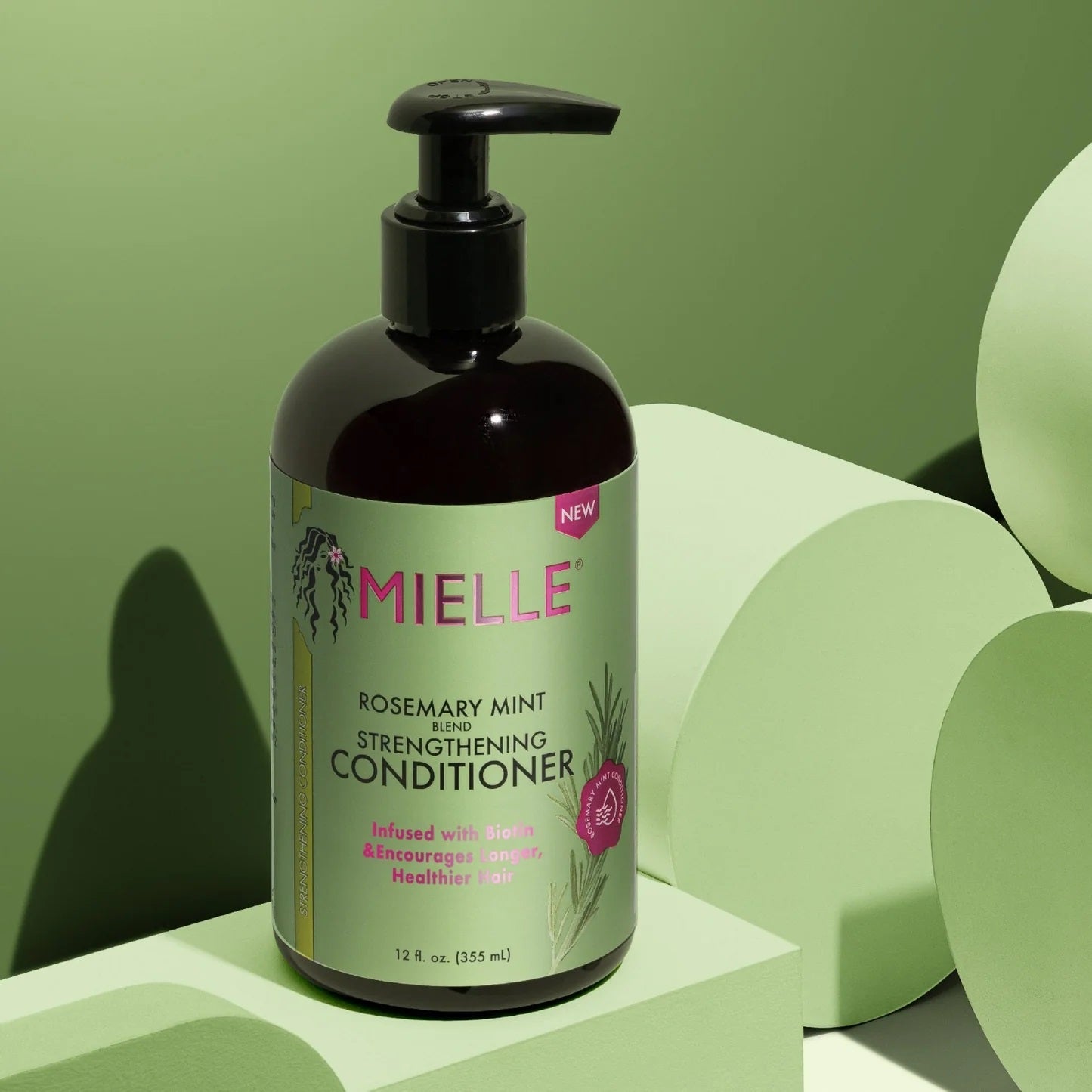 Mielle Organics Après-Shampoing Romarin & Menthe 355ml