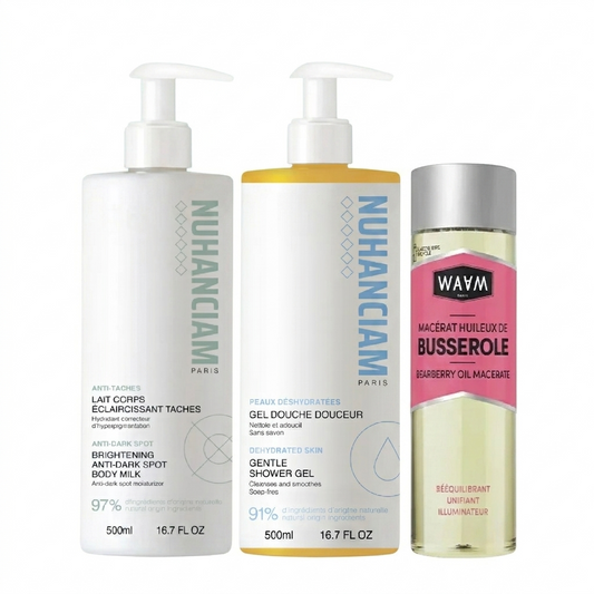 NUHANCIAM x WAAM Pack Anti-Taches & Unifiant Visage + Corps